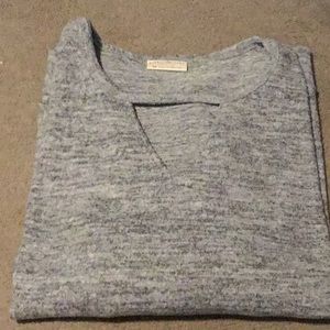Gray sweater